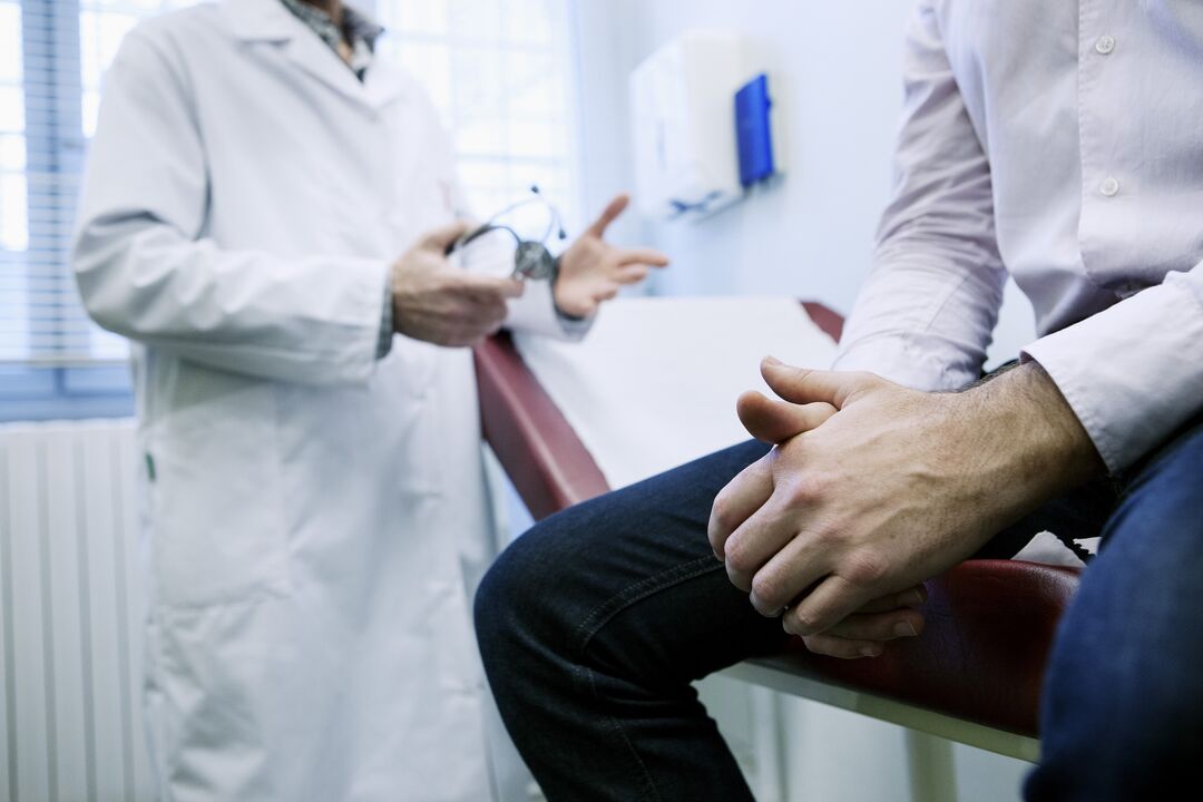 appuntamento dal medico per la prevenzione della prostatite