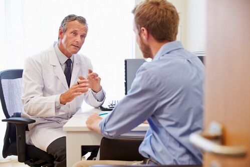 consultazione con un medico per la prostatite